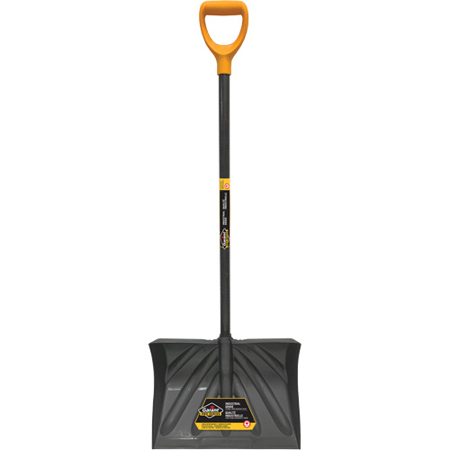 Pro Snow Shovel, Polypropylene Blade, 13-1/2" Wide, D-Grip Handle We Share Industrial Supply