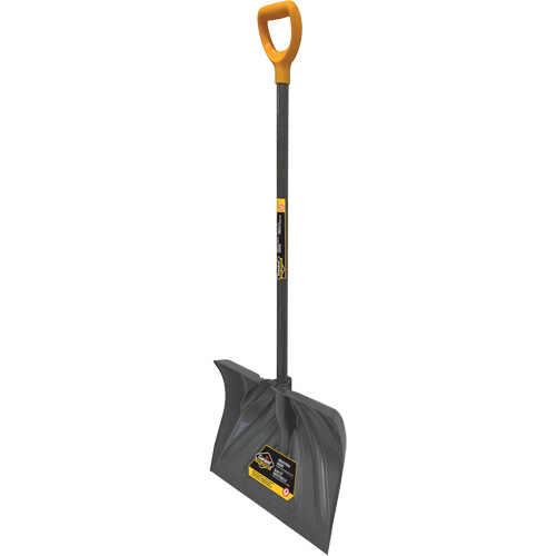 Pro Snow Shovel, Polypropylene Blade, 13-1/2" Wide, D-Grip Handle We Share Industrial Supply