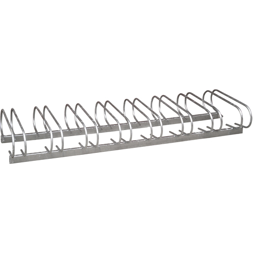 Support pour bicyclettes Style, Acier galvanis&eacute;, 8 bicyclettes We Share Industrial Supply