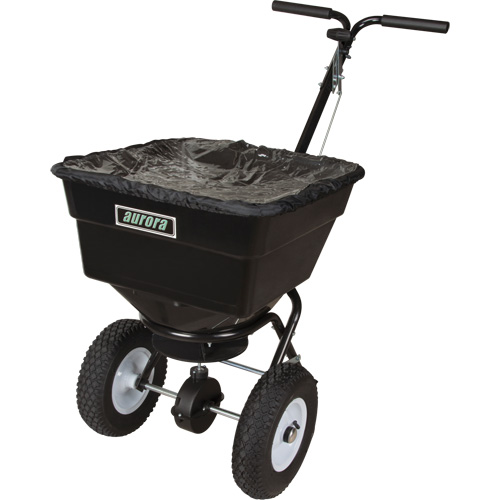 Broadcast Spreader, 22000 sq. ft., 100 lbs. capacity We Share Industrial Supply