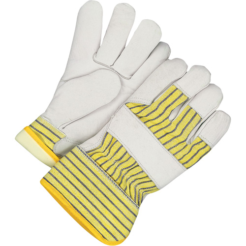 Gants d'ajusteur classiques, Grand, Paume en Cuir fleur de vache, Doublure en Thinsulate We Share Industrial Supply