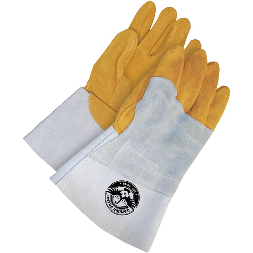 Gants de soudage &agrave; l'arc TIG Gander Brand, Cuir de daim refendu, Taille 11 We Share Industrial Supply