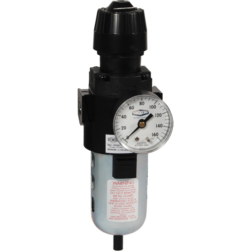 Filtre et r&eacute;gulateur compact Wilkerson, 1/2" NPT, PSI max. de 150 psi, Standard We Share Industrial Supply
