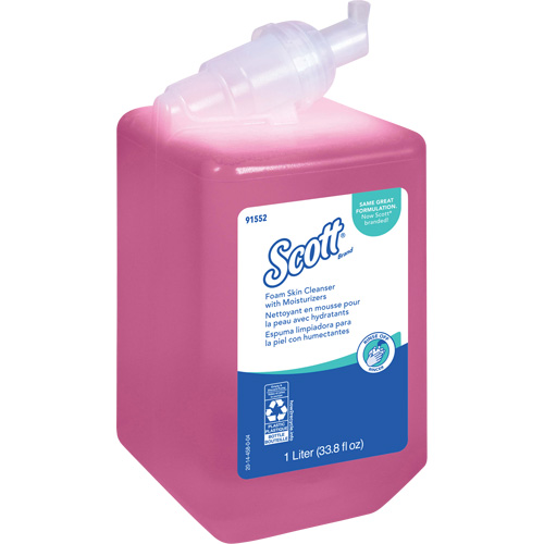 Nettoyant pour la peau avec agents hydratants Scott Pro, Mousse, 1 L, Parfum&eacute; We Share Industrial Supply
