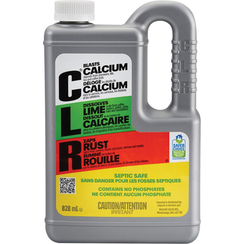 CLR&reg; Calcium, Lime & Rust Remover, 828 ml, Bottle We Share Industrial Supply