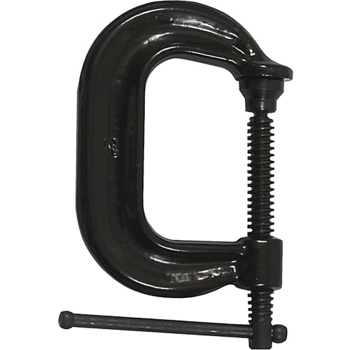 Serre-joint en C &agrave; gorge profonde pour service normal, Capacit&eacute; de 2" (51 mm), Profondeur de gorge de 2-1/8" (54 mm) We Share Industrial Supply