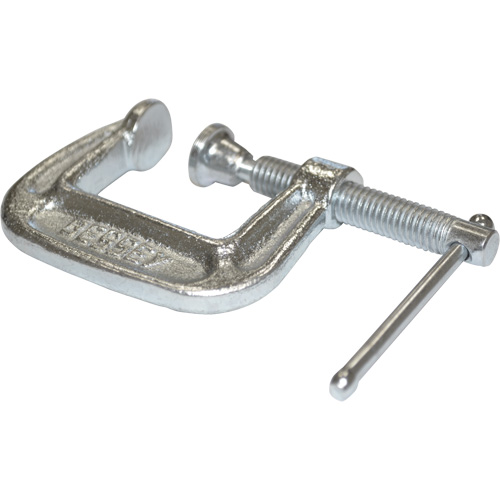 Serre-joint en C de s&eacute;rie l&eacute;g&egrave;re, Capacit&eacute; de 1" (25 mm), Profondeur de gorge de 1" (25 mm) We Share Industrial Supply