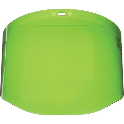 Faceshield Window, Polycarbonate, Green Tint We Share Industrial Supply