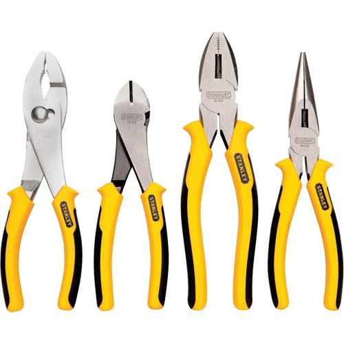 Bi-Material Pliers Set, 4 Pieces We Share Industrial Supply