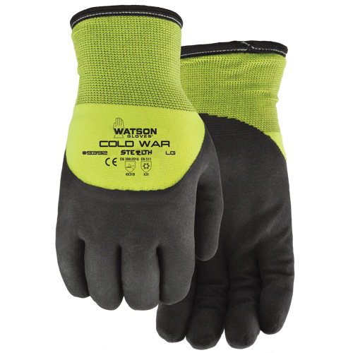 Stealth Cold War Thermal Gloves, Large, Foam Nitrile Coating We Share Industrial Supply