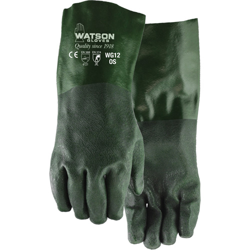 Dura Dip Gloves, 12" L, PVC, Jersey Inner Lining We Share Industrial Supply