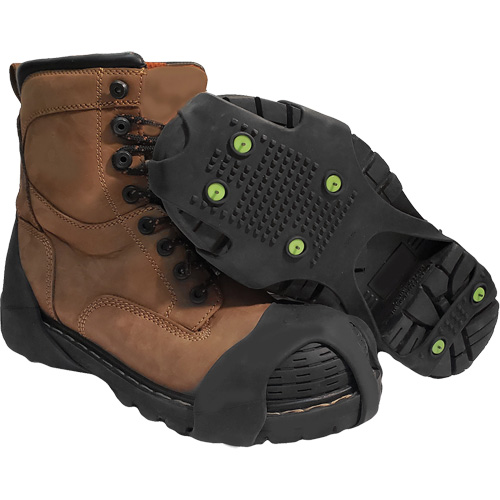 Dispositifs de traction pour semelle compl&egrave;te ICETRED, Caoutchouc, Traction Crampon, Grand We Share Industrial Supply