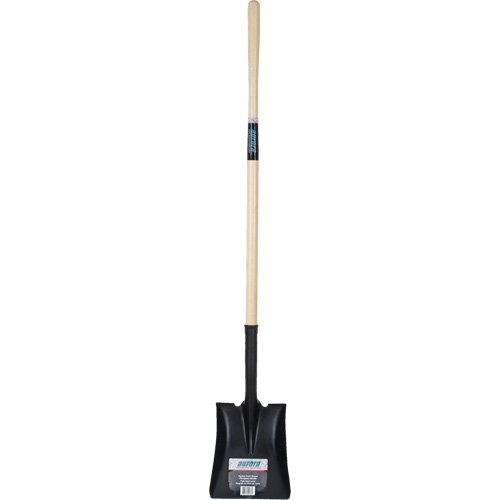 Pelle carr&eacute;e, Bois dur, Lame Acier durci, Manche en Droit, Longueur 48" We Share Industrial Supply