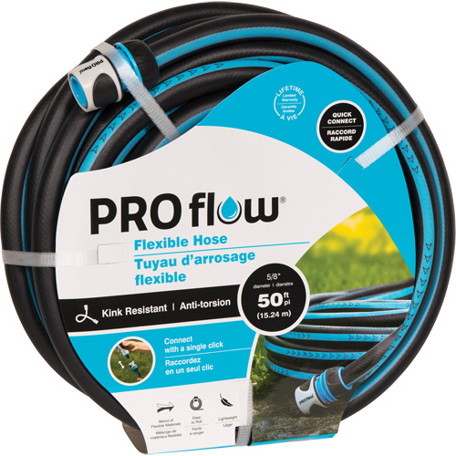 Flexible Hose, Plastic, 5/8" dia. x 100' We Share Industrial Supply