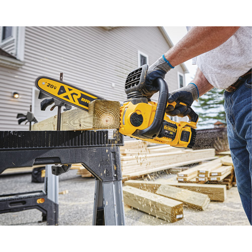 MAX* Cordless Chainsaw Kit, 12", Battery Powered, 20 V We Share Industrial Supply