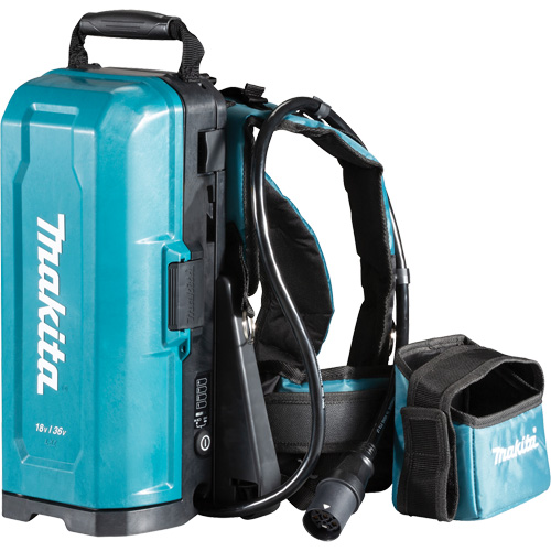 LXT&reg; & LXT&reg; X2 Portable Backpack Power Supply, 18 V/36 V, Lithium-Ion We Share Industrial Supply