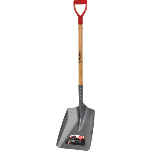 Pelle tout usage Nordic, Lame Acier durci, Largueur 11-1/4", Manche Prise en D We Share Industrial Supply