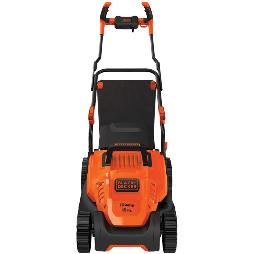 Lawn Mower with Comfort Grip Handle, Push Walk-Behind, Electric, 15" Cutting Width We Share Industrial Supply
