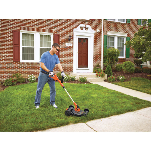 20V Max* Cordless 3-in-1 Compact Mower Kit, Push Walk-Behind, Battery Powered, 12" Cutting Width We Share Industrial Supply