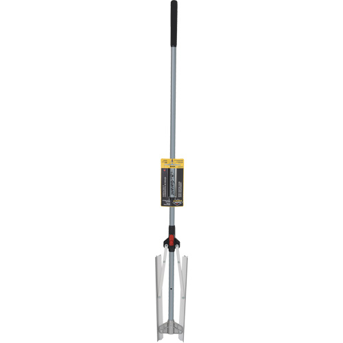 R&acirc;teau &agrave; niveler pour am&eacute;nagement paysager avec t&ecirc;te pliante, Manche Fibre de verre, 36" la, Lame Aluminium We Share Industrial Supply