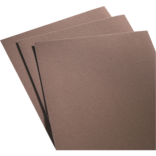 Papier abrasif en feuilles de tissu - Metalite K225, 9" x 11", Grain 40, Oxyde d'aluminium We Share Industrial Supply