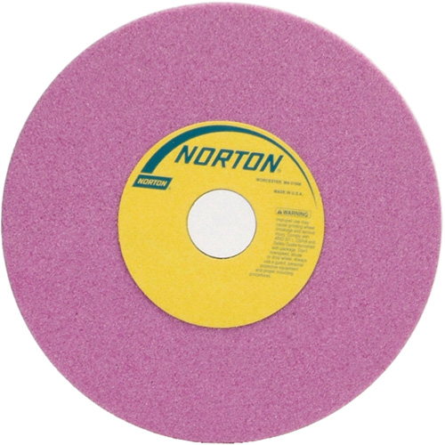 Tool Room Wheel, Type 01, Aluminum Oxide, 8" x 1/2" We Share Industrial Supply