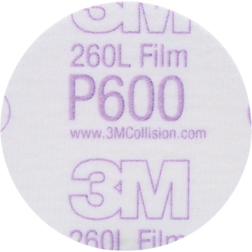 Disque dor&eacute; Hookit, dia 3", Grain P600, Oxyde d'aluminium, Poids C We Share Industrial Supply