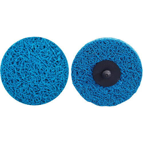 Meule abrasive non tiss&eacute;e &agrave; changement rapide Vortex Rapid Blend, 3" dia., Grain Moyen, Oxyde d'aluminium We Share Industrial Supply