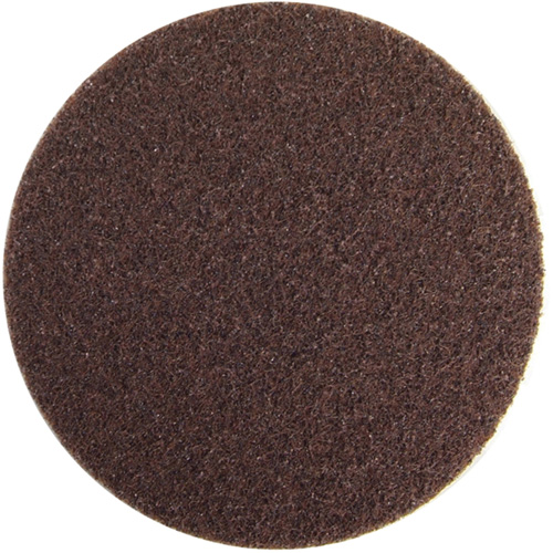 Non-Woven Hook & Loop Disc, 4" Dia., Coarse Grit, Aluminum Oxide We Share Industrial Supply