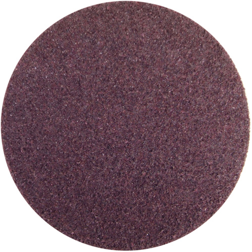 Disque non tiss&eacute; autoagrippant, 4" dia., Grain Moyen, Oxyde d'aluminium We Share Industrial Supply