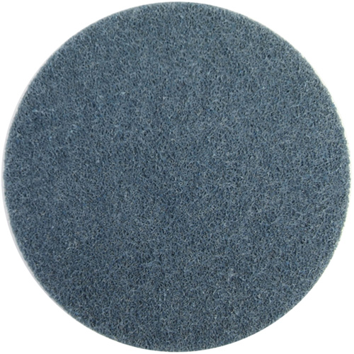 Disque non tiss&eacute; autoagrippant, dia 4", Grain Tr&egrave;s fin, Oxyde d'aluminium, Poids We Share Industrial Supply