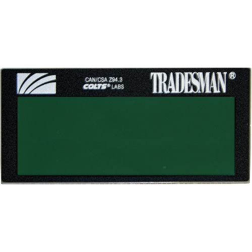 ArcOne&reg; Tradesman Auto-Darkening Single Lense, 2" W x 4-1/4" H Viewing Area, For Use With ArcOne&reg; We Share Industrial Supply