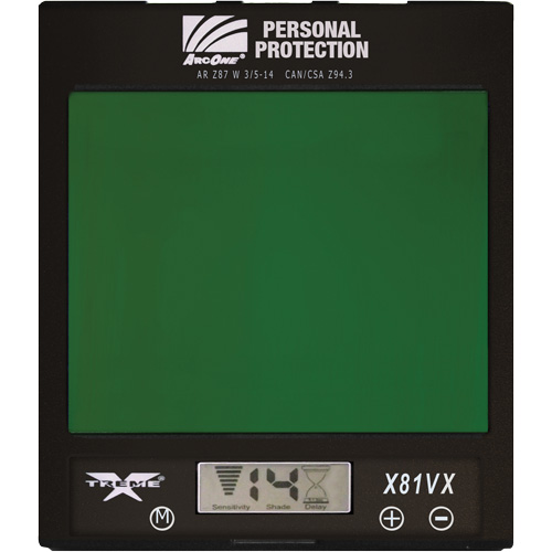 ArcOne&reg; Xtreme Auto-Darkening Lense, 4-1/2" W x 5-1/2" H Viewing Area, For Use With Xtreme&reg; We Share Industrial Supply
