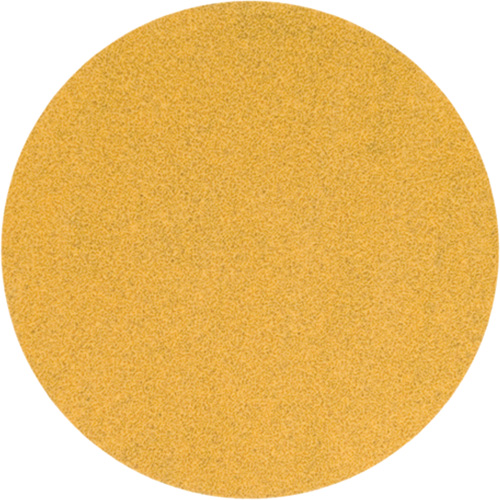 Disque de ponçage jaune &agrave; boucles & crochets, 5" dia., Grain P220, Oxyde d'aluminium We Share Industrial Supply