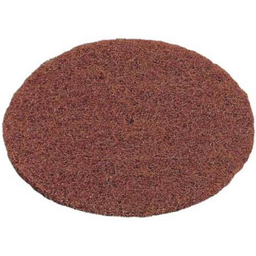 Disque non tiss&eacute; tr&egrave;s r&eacute;sistant Bear-Tex, 6" dia., Grain Moyen, Oxyde d'aluminium We Share Industrial Supply