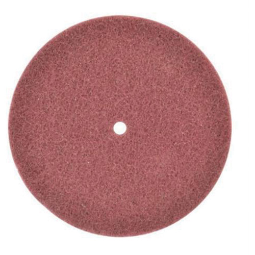 Disque non tiss&eacute; tr&egrave;s r&eacute;sistant Bear-Tex, 8" dia., Grain Tr&egrave;s fin, Oxyde d'aluminium We Share Industrial Supply
