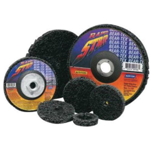 Bear-Tex&reg; Rapid Strip Non-Woven Quick-Change Disc, 2" Dia., Extra Coarse Grit, Silicon Carbide We Share Industrial Supply