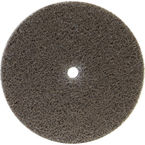 Bear-Tex&reg; Non-Woven Unified Wheel, 3" x 1/4", 3/8" Arbor, Medium Grit, Aluminum Oxide We Share Industrial Supply
