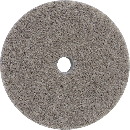 Bear-Tex&reg; Non-Woven Unified Wheel, 3" x 1/4", 3/8" Arbor, Fine Grit, Aluminum Oxide We Share Industrial Supply
