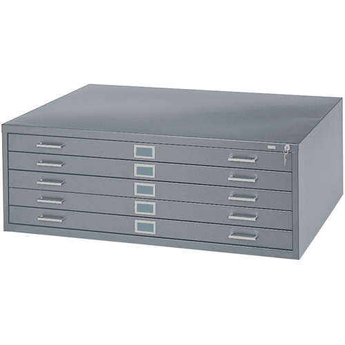 Classeurs en acier pour plans, 5 Tiroirs, 40-3/8" la x 29-3/8" p x 16-1/2" h We Share Industrial Supply