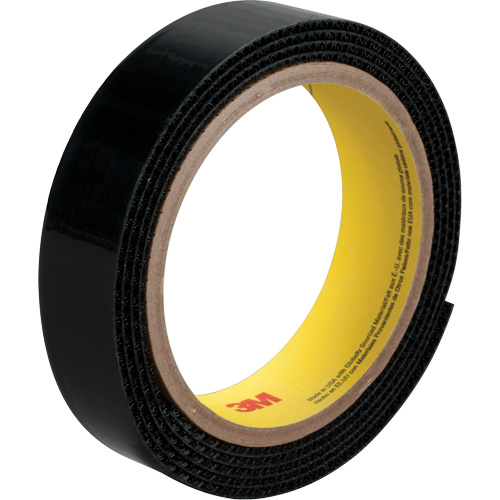 Fastener SJ3527N, Loop, 50 yds x 1", Adhesive, Black We Share Industrial Supply