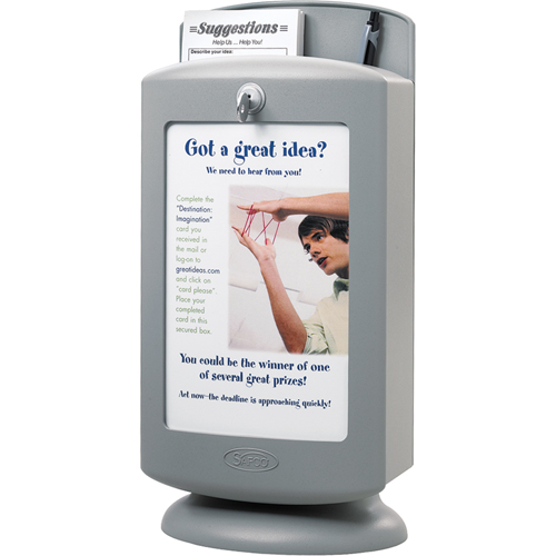 Customizable Suggestion Box We Share Industrial Supply