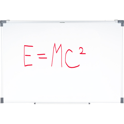 White Board, Non-Magnetic, 24" W x 18" H We Share Industrial Supply
