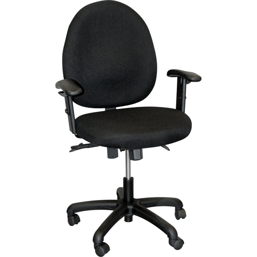 Chaise de dactylo ergonomique avec dossier moyen de s&eacute;rie 900, &agrave; dessin, Ajustable Hauteur, Capacit&eacute; 250 lb We Share Industrial Supply