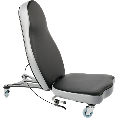 Chaise ergonomique Flex 2, Vinyle, Noir We Share Industrial Supply