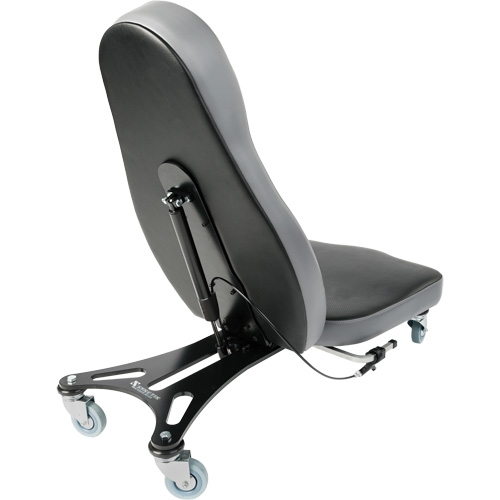 Chaise ergonomique Flex 2, Vinyle, Noir We Share Industrial Supply