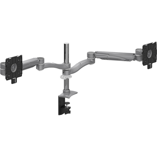 Dual Screen Height Adjustable Monitor Arms We Share Industrial Supply