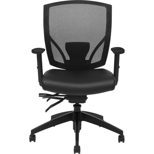 Chaises &agrave; bras Multi-Tilter, Vinyle, Noir, Capacit&eacute; 300 lb We Share Industrial Supply