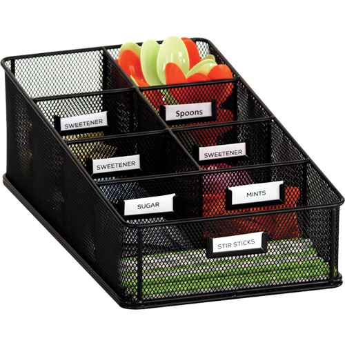 Organisateur Onyx en boîte &agrave; condiments We Share Industrial Supply