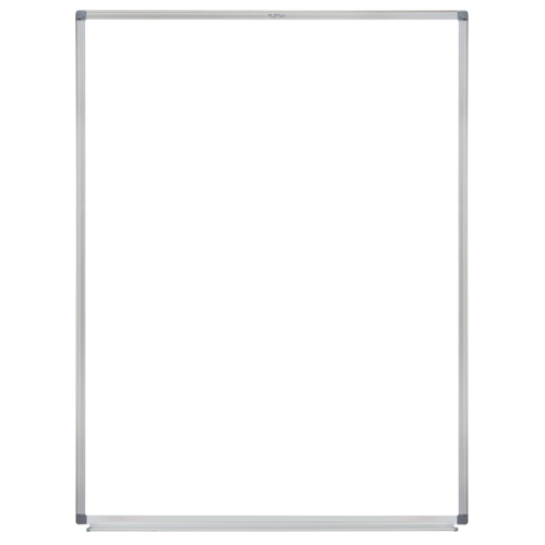 Porcelain Whiteboard, Magnetic, 36" W x 48" H We Share Industrial Supply